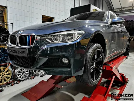 BMW 320d 18인치 휠도색 주차기스 제거 / 인천 부평구 부평동