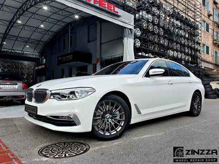 BMW 530i 18인치 고스트크롬 휠도색 / 인천 부평구 부평동