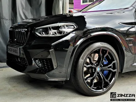 BMW X4M 21인치 블랙 하이그로시 휠도색 / 인천 부평구 부평동