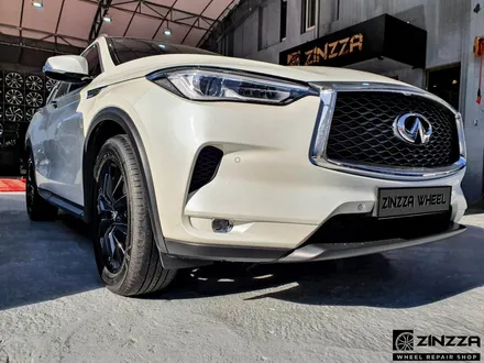 인천 인피니티 qx50 휠도색 초고광택 유광블랙 분체도장 / 인천 부평구 부평동