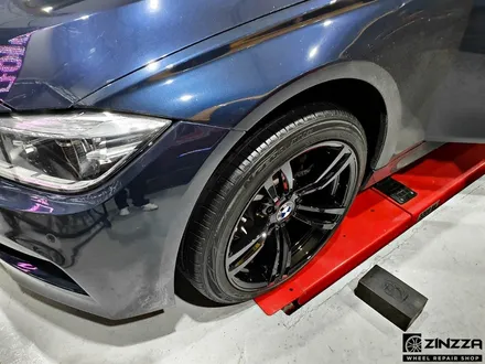 BMW 320d 18인치 휠도색 주차기스 제거 / 인천 부평구 부평동