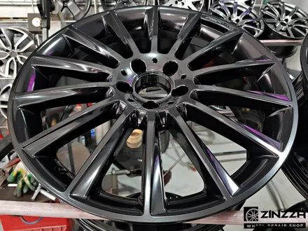 벤츠 c43 AMG 19인치 마차휠 블랙폴리쉬 휠도색 [분체도장] / 인천 부평구 부평동
