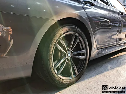 BMW 7시리즈 럭셔리 휠도색 [고스트크롬] / 인천 부평구 부평동