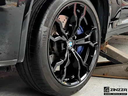 BMW X4M 21인치 블랙 하이그로시 휠도색 / 인천 부평구 부평동