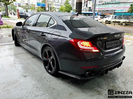 제네시스 g70 블랙 분체도장 휠도색 / 인천 부평구 부평동