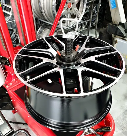 인천휠복원 벤츠 GLE 63 AMG 21인치 블랙폴리쉬 투톤 휠복원! / 인천 부평구 부평동