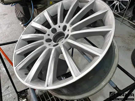 인천 벤츠 E클래스 AMG 휠복원 하이퍼블랙 분체도장 / 인천 부평구 부평동