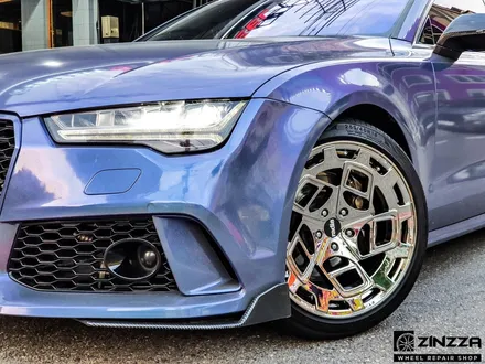 아우디 rs7 크롬 스퍼터링 휠도색 /zinzza wheel / 인천 부평구 부평동