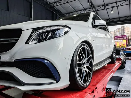 인천휠복원 벤츠 GLE 63 AMG 21인치 블랙폴리쉬 투톤 휠복원! / 인천 부평구 부평동