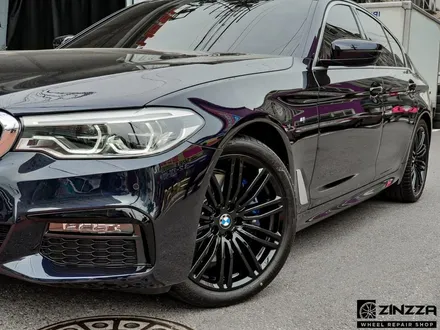 인천 BMW 530d 휠도색 유광블랙 분체도장 / 인천 부평구 부평동