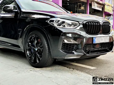 BMW X4M 21인치 블랙 하이그로시 휠도색 / 인천 부평구 부평동