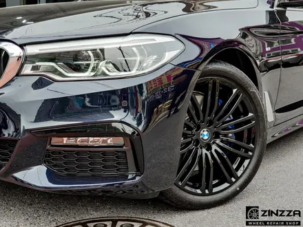 인천 BMW 530d 휠도색 유광블랙 분체도장 / 인천 부평구 부평동