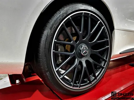 벤츠 C63 AMG 맷블랙 투톤 커스텀 휠도색 / 인천 부평구 부평동