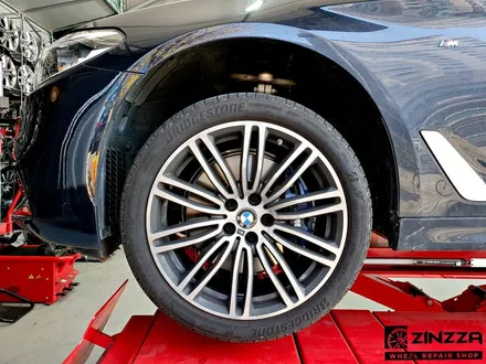 [BMW 5시리즈]19인치 휠 M 스포츠팩 유광블랙 휠도색 / 인천 부평구 부평동