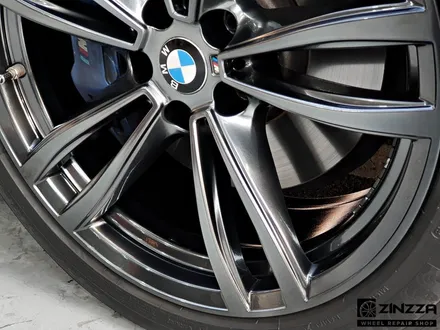 BMW 7시리즈 럭셔리 휠도색 [고스트크롬] / 인천 부평구 부평동