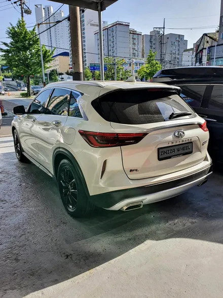인천 인피니티 qx50 휠도색 초고광택 유광블랙 분체도장 / 인천 부평구 부평동