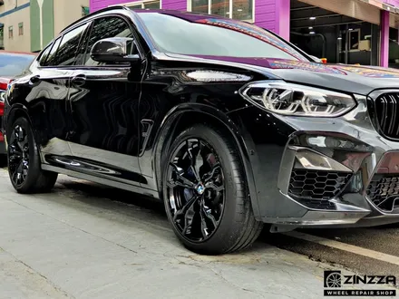 BMW X4M 21인치 블랙 하이그로시 휠도색 / 인천 부평구 부평동