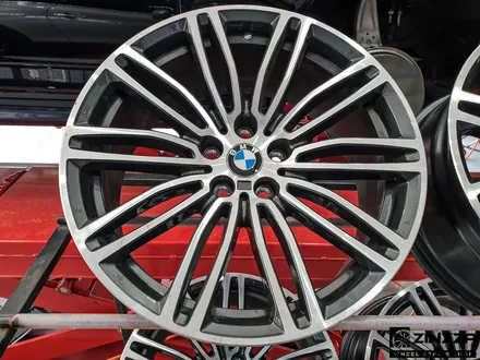 인천 BMW 530d 휠도색 유광블랙 분체도장 / 인천 부평구 부평동