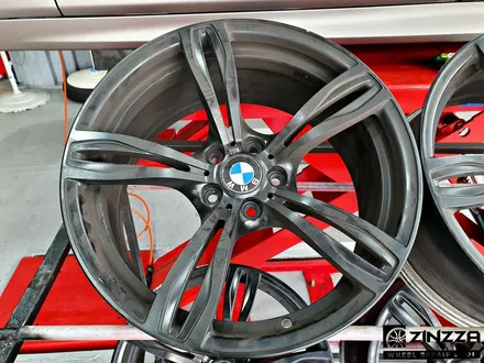 BMW f10 M5 20인치 휠복원 #유광블랙 #분체도장 / 인천 부평구 부평동