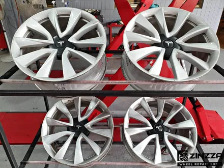 테슬라 model3 19인치 휠도색&분체도장 / 인천 부평구 부평동