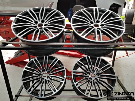 부식된 휠? BMW g30 664m 인천휠복원 [유광블랙] / 인천 부평구 부평동