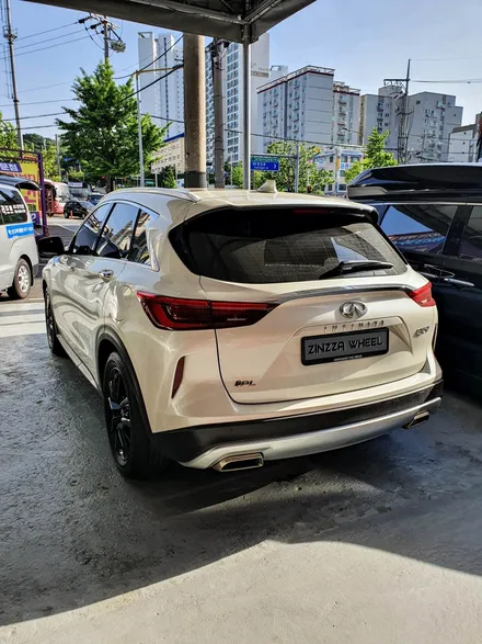 인천 인피니티 qx50 휠도색 초고광택 유광블랙 분체도장 / 인천 부평구 부평동