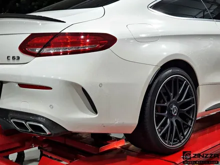 벤츠 C63 AMG 맷블랙 투톤 커스텀 휠도색 / 인천 부평구 부평동