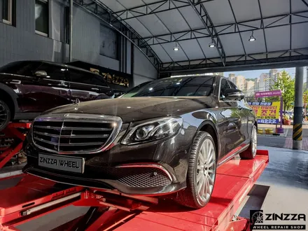 인천 벤츠 E클래스 AMG 휠복원 하이퍼블랙 분체도장 / 인천 부평구 부평동