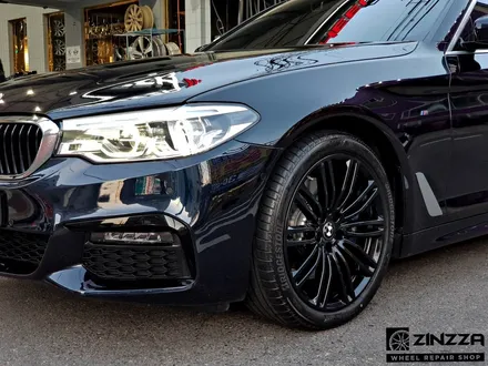 [BMW 5시리즈]19인치 휠 M 스포츠팩 유광블랙 휠도색 / 인천 부평구 부평동