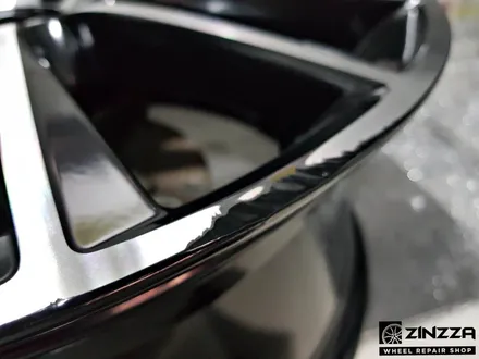 벤츠 c43 AMG 19인치 마차휠 블랙폴리쉬 휠도색 [분체도장] / 인천 부평구 부평동