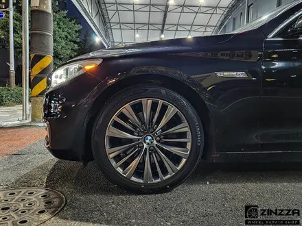 부천 BMW 5gt 휠도색 고급스러운 고스트크롬 분체도장 / 인천 부평구 부평동