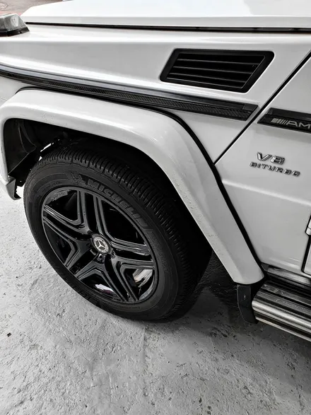 벤츠 G63 amg 지바겐 블랙유광 휠도색 / 인천 부평구 부평동