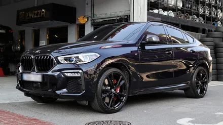 BMW X6 휠도색 블랙하이그로시 / 인천 부평구 부평동