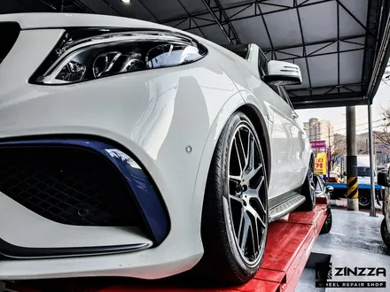 인천휠복원 벤츠 GLE 63 AMG 21인치 블랙폴리쉬 투톤 휠복원! / 인천 부평구 부평동