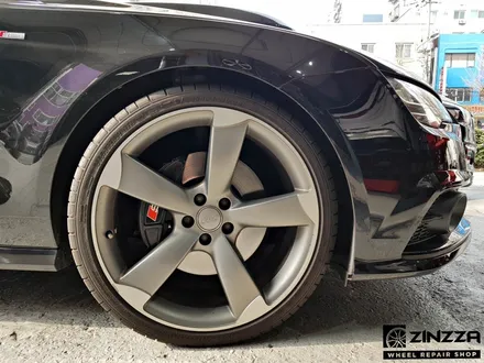 아우디 S7 21인치 투톤 맷블랙 휠도색 [분체도장] 진짜휠 / 인천 부평구 부평동