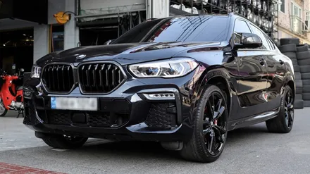 BMW X6 휠도색 블랙하이그로시 / 인천 부평구 부평동
