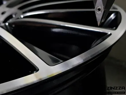 벤츠 c43 AMG 19인치 마차휠 블랙폴리쉬 휠도색 [분체도장] / 인천 부평구 부평동