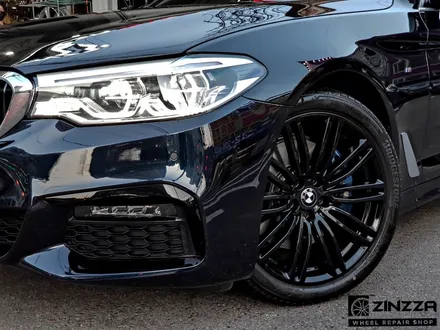 [BMW 5시리즈]19인치 휠 M 스포츠팩 유광블랙 휠도색 / 인천 부평구 부평동