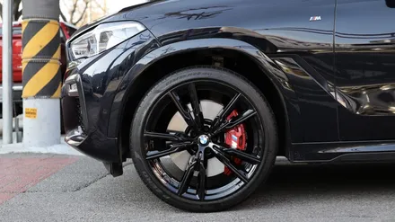 BMW X6 휠도색 블랙하이그로시 / 인천 부평구 부평동