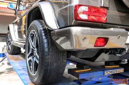 벤츠 G63 AMG 20인치 G65 AMG 휠  다이아몬드컷팅커스텀작업을 하다. / 인천 부평구 부평동