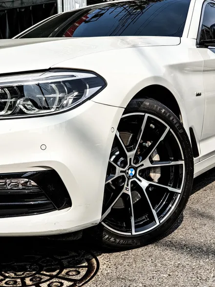 인천휠복원 BMW 540M 블랙폴리쉬 투톤 휠도색 [분체도장] / 인천 부평구 부평동