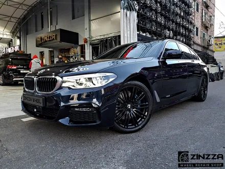 [BMW 5시리즈]19인치 휠 M 스포츠팩 유광블랙 휠도색 / 인천 부평구 부평동