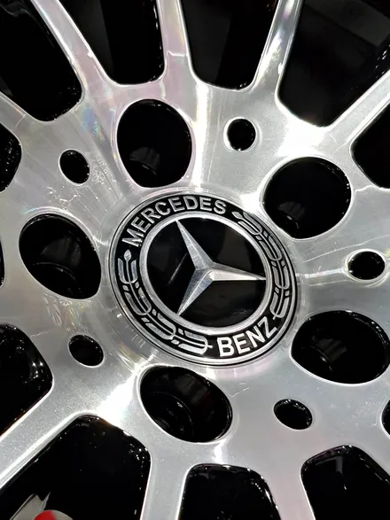 벤츠 c43 AMG 19인치 마차휠 블랙폴리쉬 휠도색 [분체도장] / 인천 부평구 부평동