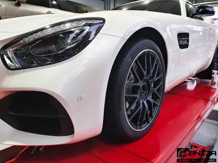 벤츠 AMG gt 맷블랙 투톤 휠도색 / 인천 부평구 부평동