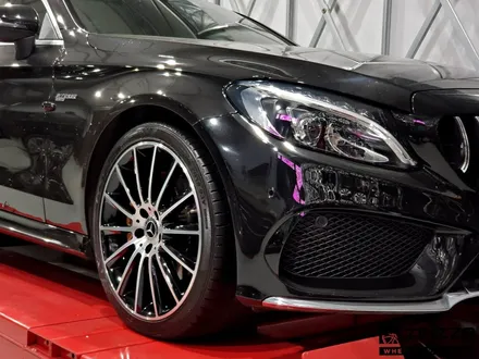 벤츠 c43 AMG 19인치 마차휠 블랙폴리쉬 휠도색 [분체도장] / 인천 부평구 부평동