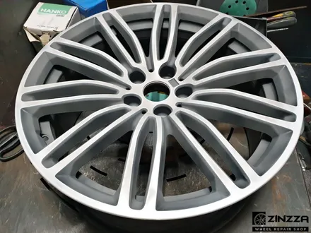 인천 BMW 530d 휠도색 유광블랙 분체도장 / 인천 부평구 부평동
