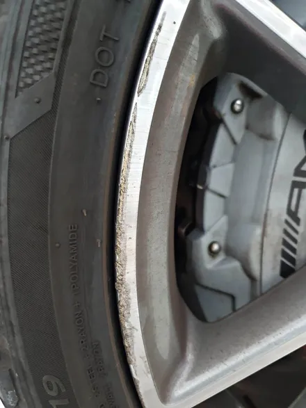 벤츠 c43 amg 휠복원 / 인천 부평구 부평동