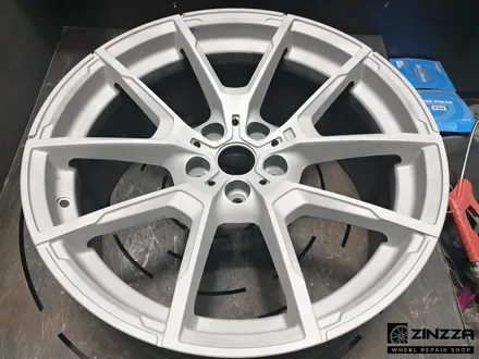 인천휠복원 BMW 540M 블랙폴리쉬 투톤 휠도색 [분체도장] / 인천 부평구 부평동