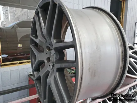 인천휠복원 벤츠 GLE 63 AMG 21인치 블랙폴리쉬 투톤 휠복원! / 인천 부평구 부평동
