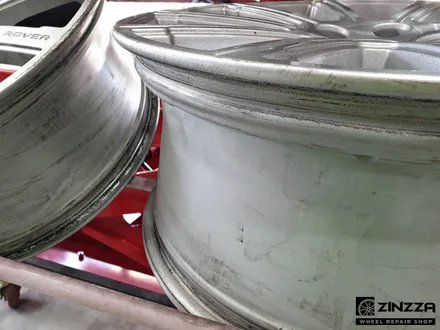 인천휠복원 레인지로버 보그 유광블랙 분체도장 휠도색 / 인천 부평구 부평동